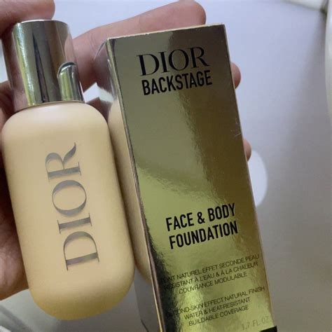 dior face and body 1w